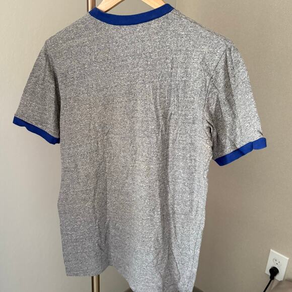 Vintage  Y2K Abercrombie & Fitch Texas Graphic T-Shirt Mens medium Ringer Tee - Picture 4 of 4